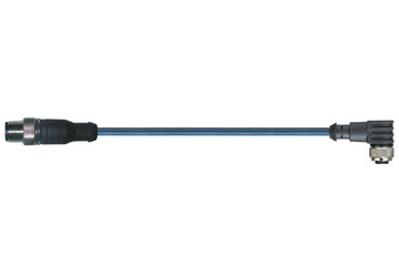 Câble de liaison chainflex® 360° blindé, coudé M12 x 1, CF.INI CF10