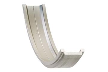 Rail double drylin® W | WSB, carré, convexe