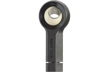 Embout à rotule taraudé, KBRM CL, à douille en inox, calotte en iglidur® W300, mm