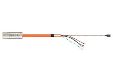 Câble servoconducteur readycable® similaire à B&R 8ECHxxxx.1111A-0, câble de base, PUR, 10 x d
