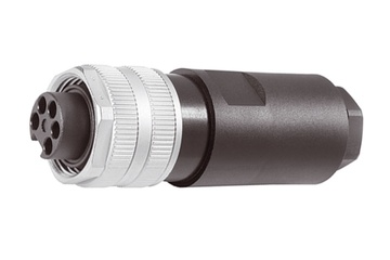 Prise Binder 7/8&quot;, 8,0 à 10,0 mm, non blindée, 99 2444 21 05, 99 2442 21 04, à vis, IP67, UL, VDE