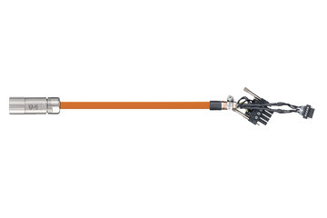 Câble servoconducteur hybride readycable® similaire à Beckhoff ZK4500-8024-xxx, câble de base, PVC, 10 x d