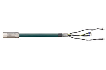 Câble servoconducteur readycable® similaire à Elau E-MO-111 moteur SH 1.5, câble de base, PVC, 7,5 x d