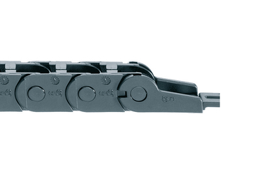 easy chain® série E14, chaîne porte-câbles, remplissage dans le rayon externe