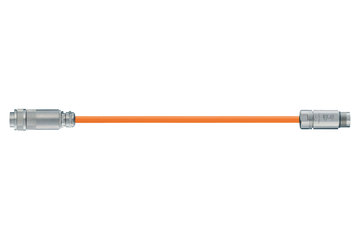Câble de puissance pour moteurs readycable® similaire à Fanuc LX660-8077-T300, câble de base, PVC, 15 x d