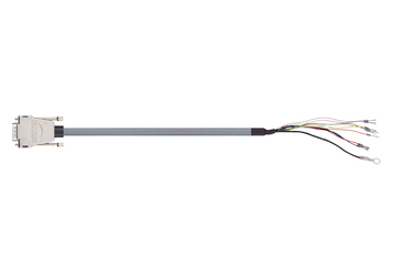Câble encodeur readycable® similaire à Festo KES-MC-1-SUB-9-xxx, câble de base, PVC, 10 x d
