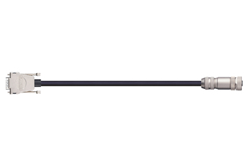 Câble encodeur readycable® similaire à Festo NEBM-M12G8-E-xxx-N-S1G15, câble de base, TPE, 6,8 x d