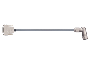 Câble encodeur readycable® similaire à Festo NEBM-M12W8-E-xxx-N-S1G15, câble de base, PVC, 7,5 x d