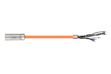 Câble servoconducteur readycable® similaire à Festo NEBM-M23G8-E-xxx-N-LE7, câble de base, PVC, 10 x d