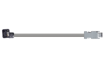 Câble encodeur readycable® similaire à Mitsubishi Electric MR-J3ENCBL-xxx-A1-H, câble de base, PUR, 7,5 x d