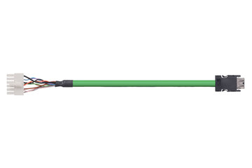 Câble capteur readycable® similaire à Omron JZSP-CHP800-xx-E, câble de base, PUR, 7,5 x d