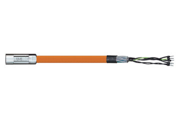 Câble de puissance pour moteurs readycable® similaire à Parker iMOK42, câble de base, iguPUR, 15 x d