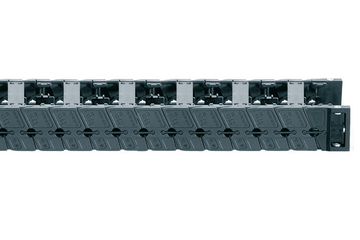 Série E6.40, chaîne porte-câbles robuste en six parties, silencieuse, peu de vibrations, adaptée aux salles blanches