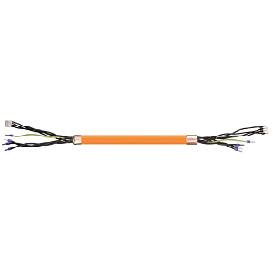Câble de puissance readycable® selon le standard Bosch Rexroth IKG4020, câble de base, PVC 15 x d