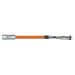 Câble de puissance pour moteurs readycable® similaire à Parker iMOK55, câble de base, iguPUR, 15 x d