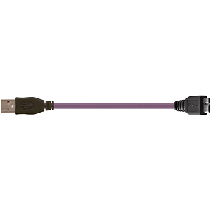 Câble bus | USB 3.0, PVC, connecteur A : USB 3.0 type A, connecteur B : USB 3.0 type B micro
