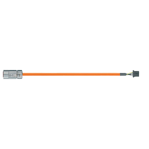 Câble de puissance pour moteurs readycable® similaire à Fanuc LX660-8077-T298, câble de base, PVC, 15 x d
