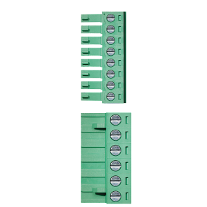 Jeu de connecteurs de rechange drylin® E pour étage de sortie moteur pas à pas D8 (NEMA23/24) avec cadence/sens