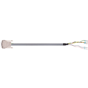 Câble encodeur readycable® similaire à Festo NEBM-S1G15-E-xxx-LE6, câble de base, PUR, 7,5 x d