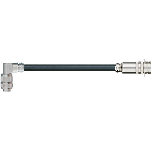 Câble de signaux confectionné readycable® pour robots ABB, R1.SMB, PUR, 7,5 x d