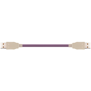 Câble bus | USB 2.0, TPE, connecteur A : USB 2.0 type A, connecteur B : USB 2.0 type A
