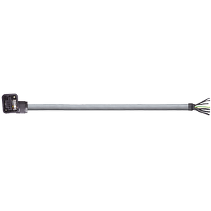 Câble de puissance pour moteurs readycable® similaire à Mitsubishi Electric MR-PWS1CBL-xxx-A2-H, câble de base, PVC, 6,8 x d