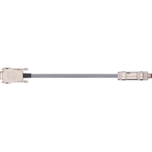 Câble encodeur readycable® similaire à Festo KDI-MC-M8-SUB-9-xxx, câble de base, PVC, 10 x d