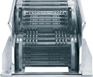 Système de goulottes de guidage