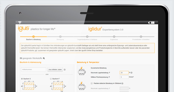 Outils en ligne igus® gratuits