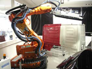 Exemple d'application de câble pour robots