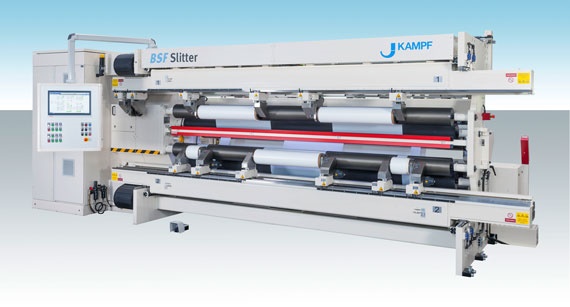 Pièce imprimée 3D igus dans une bobineuse Kampf BSF