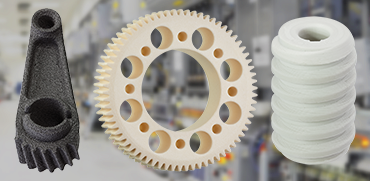 Pièces imprimées résistantes à l'usure