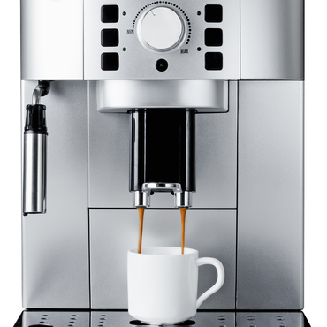 Vis imprimée dans une machine à café automatique