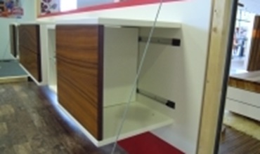 Modules d'étagères mobiles et ouverts