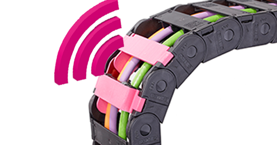 Surveillance de la durée de vie pour tous les types de montage de chaînes porte-câbles