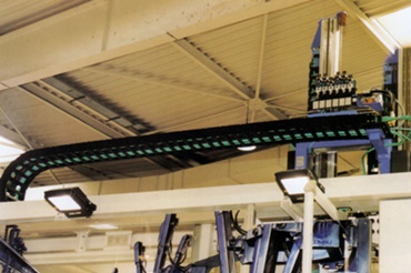 Une E4.1L à l'œuvre