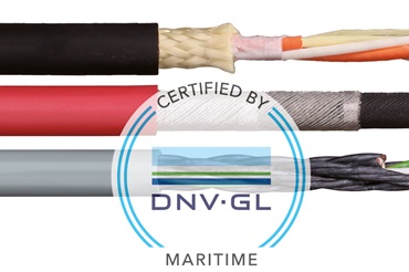 Câbles chainflex avec logo DNV-GL et 36 mois de garantie