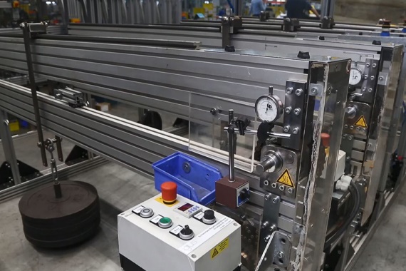 Examen de la rotation sous fortes charges