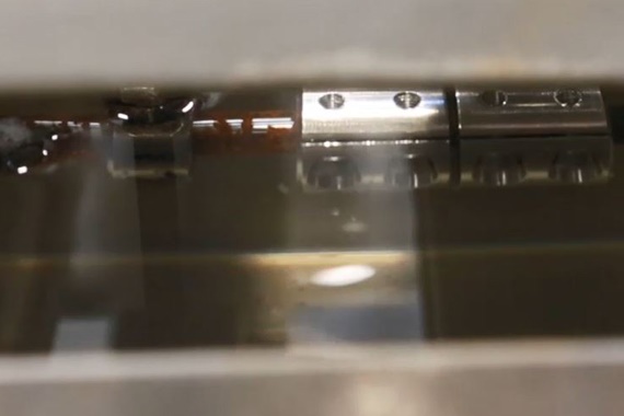 Exmen des vibrations en immersion