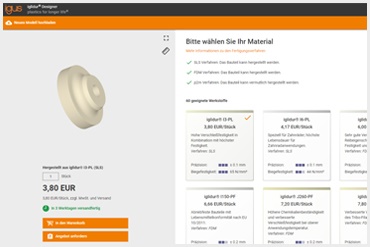 Configurateur de paliers lisses