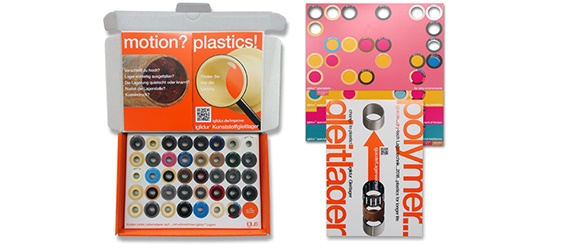 Boîte d’échantillons « iglidur improves » (en anglais)