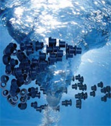 Paliers lisses polymères sans entretien adaptés aux applications sous l´eau