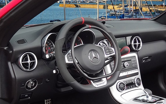 Anneau accélérateur Kempf Mercedes avec composants igus