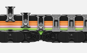 Chaîne porte-câbles E4Q