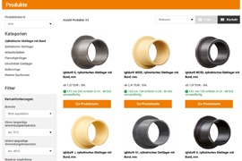 Boutique en ligne paliers lisses iglidur®