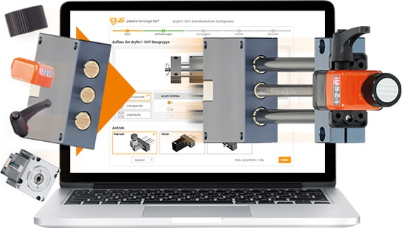 Configuration d'axes linéaires SHT avec vis