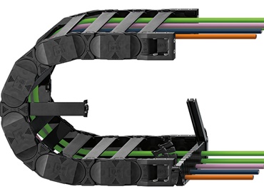 Chaînes porte-câbles légères, très robustes et à longue durée de vie