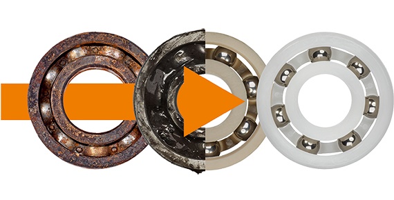 Améliorer la technicité et baisser les coûts avec des roulements à billes en polymères xiros®