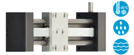 Spécialistes module linéaire à courroie crantée en taille 1040