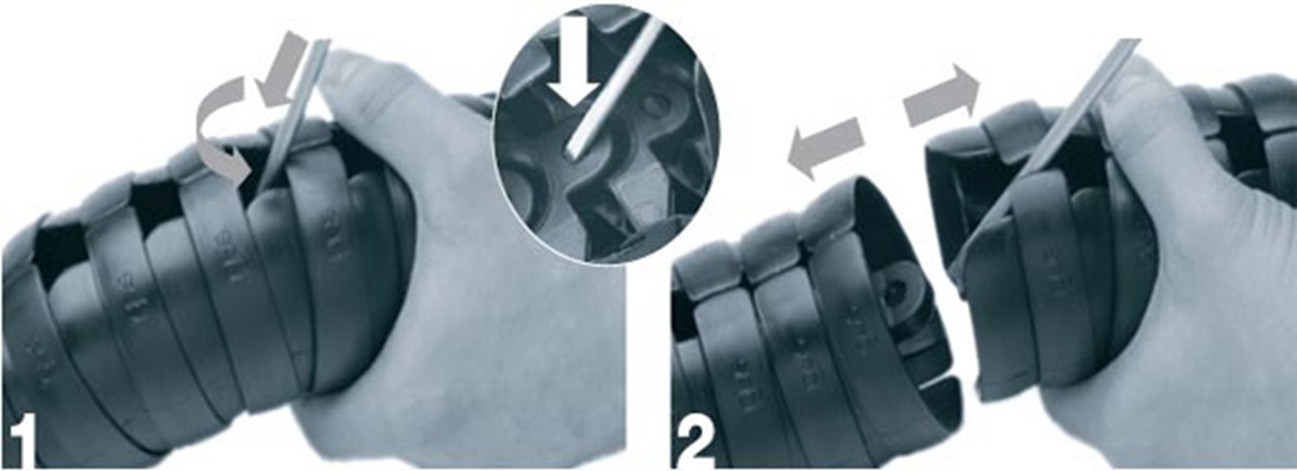 Instructions de montage à l'usage de système triflex® R TRE